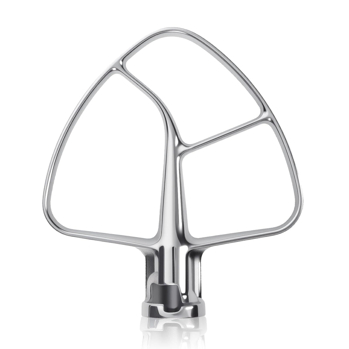 Cowbright K45B flat beater paddle for KitchenAid mixers delivers smooth batter