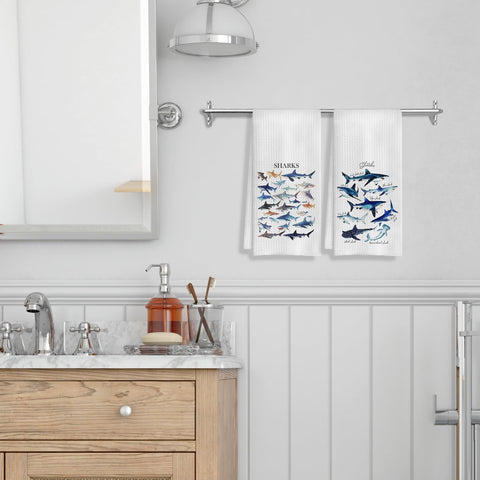 COWEB Shark Towels quick-dry-absorbent feature supports fast towel drying.