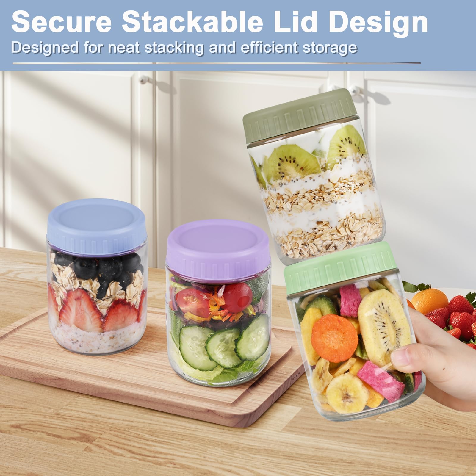 COYACOOL meal prep jars offering versatile food storage