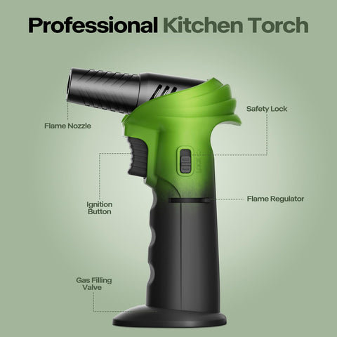 CoYlBod Butane Torch adjustable flame for controlled heat.