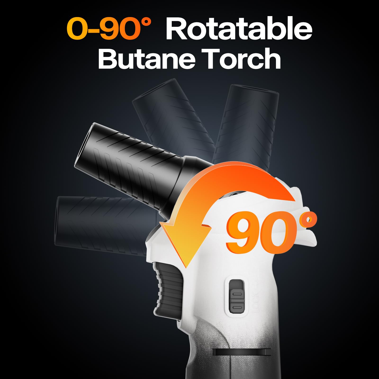 CoYlBod safety lock torch ensures secure storage and accidental ignition prevention.