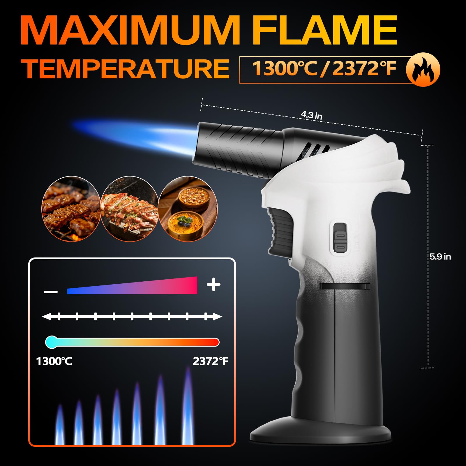 CoYlBod torch is suitable for kitchen, crafts, jewelry, and outdoor tasks.