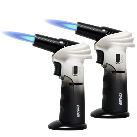 CoYlBod torch with rotatable head for versatile cooking and DIY.