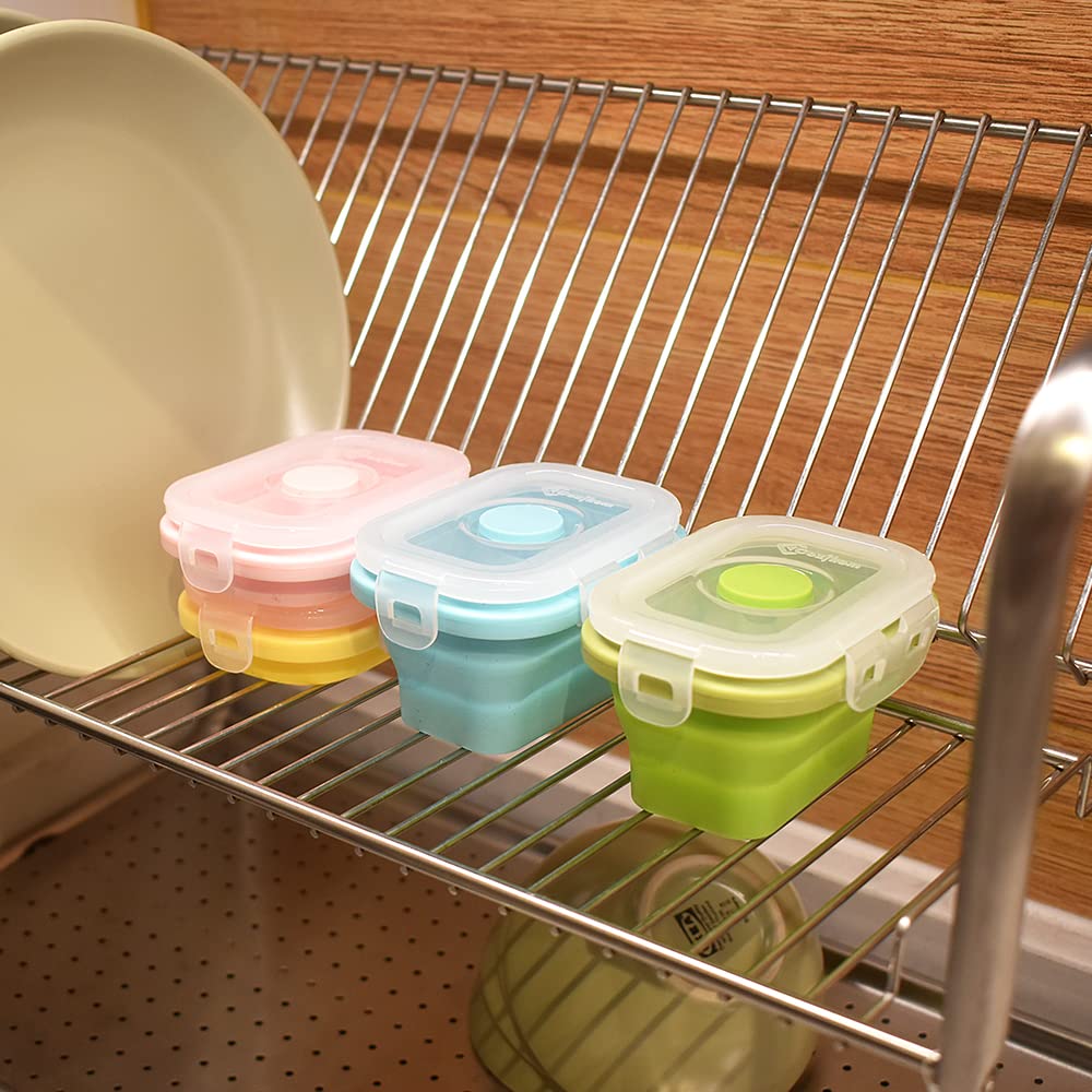 Cozihom 5 oz capacity containers in a 4-pack for meals.
