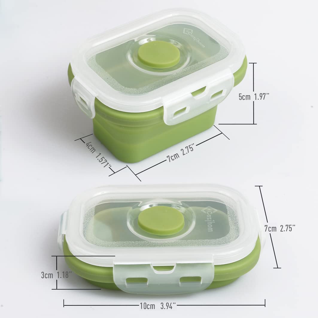 Cozihom microwave, fridge, and dishwasher-safe storage solution.