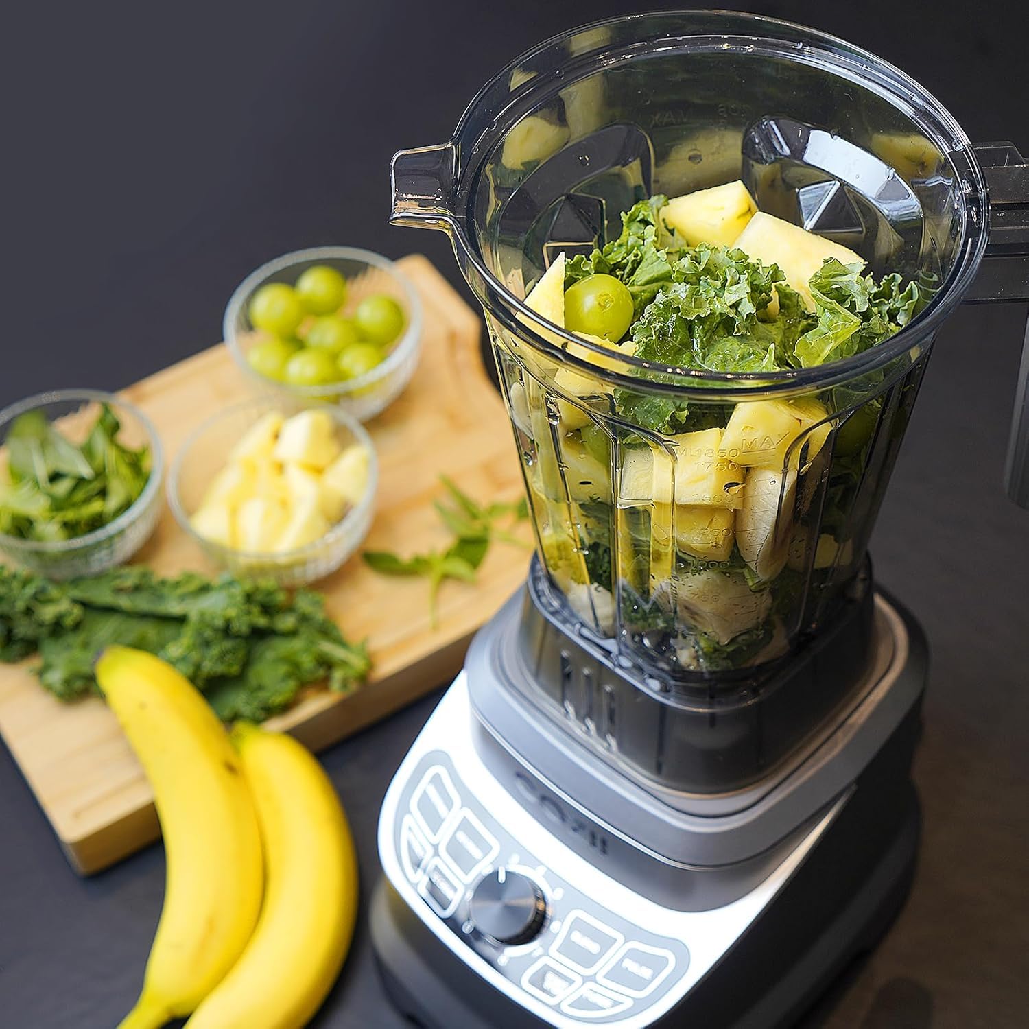 COZII built-in pulse function for thorough ingredient mixing.