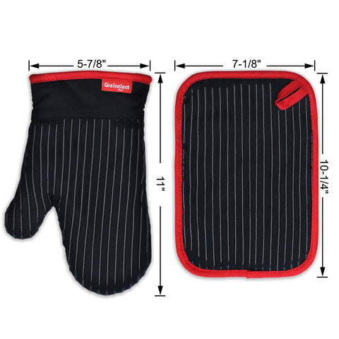 Classic black Coziselect set suitable for any kitchen decor