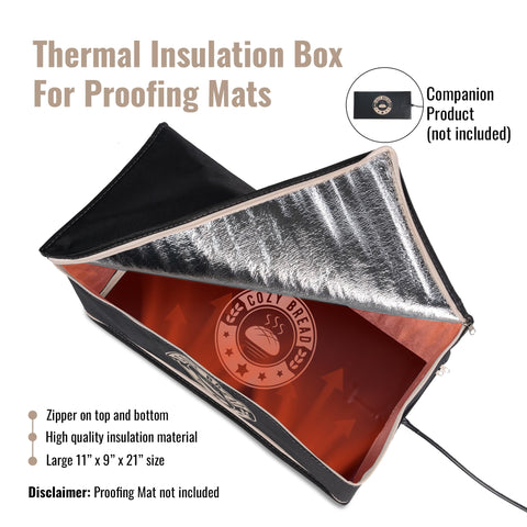 Cozy Bread proofing box durable construction withstands busy kitchen use.