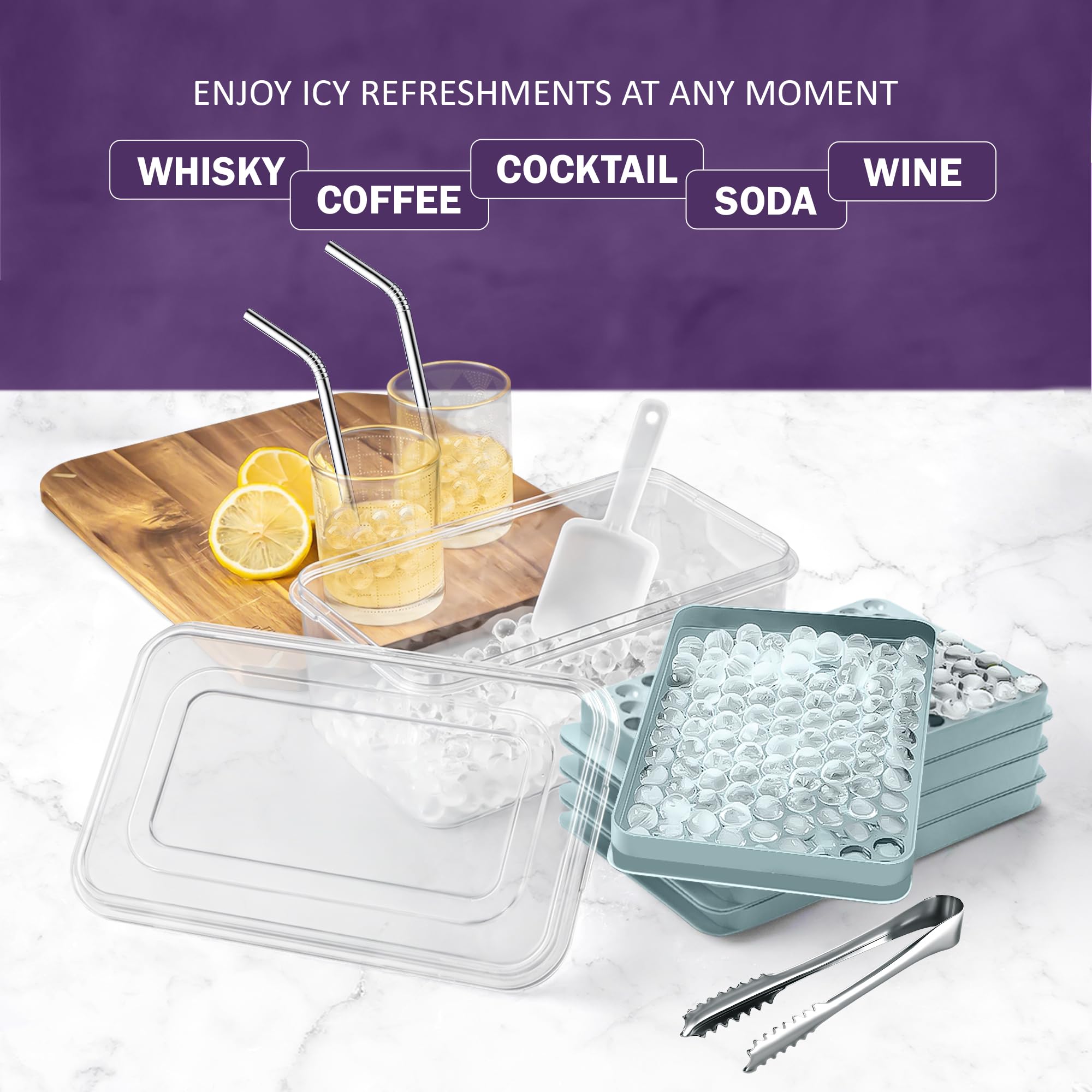 Cozy Kitchen Essentials freezer stackable trays save freezer space