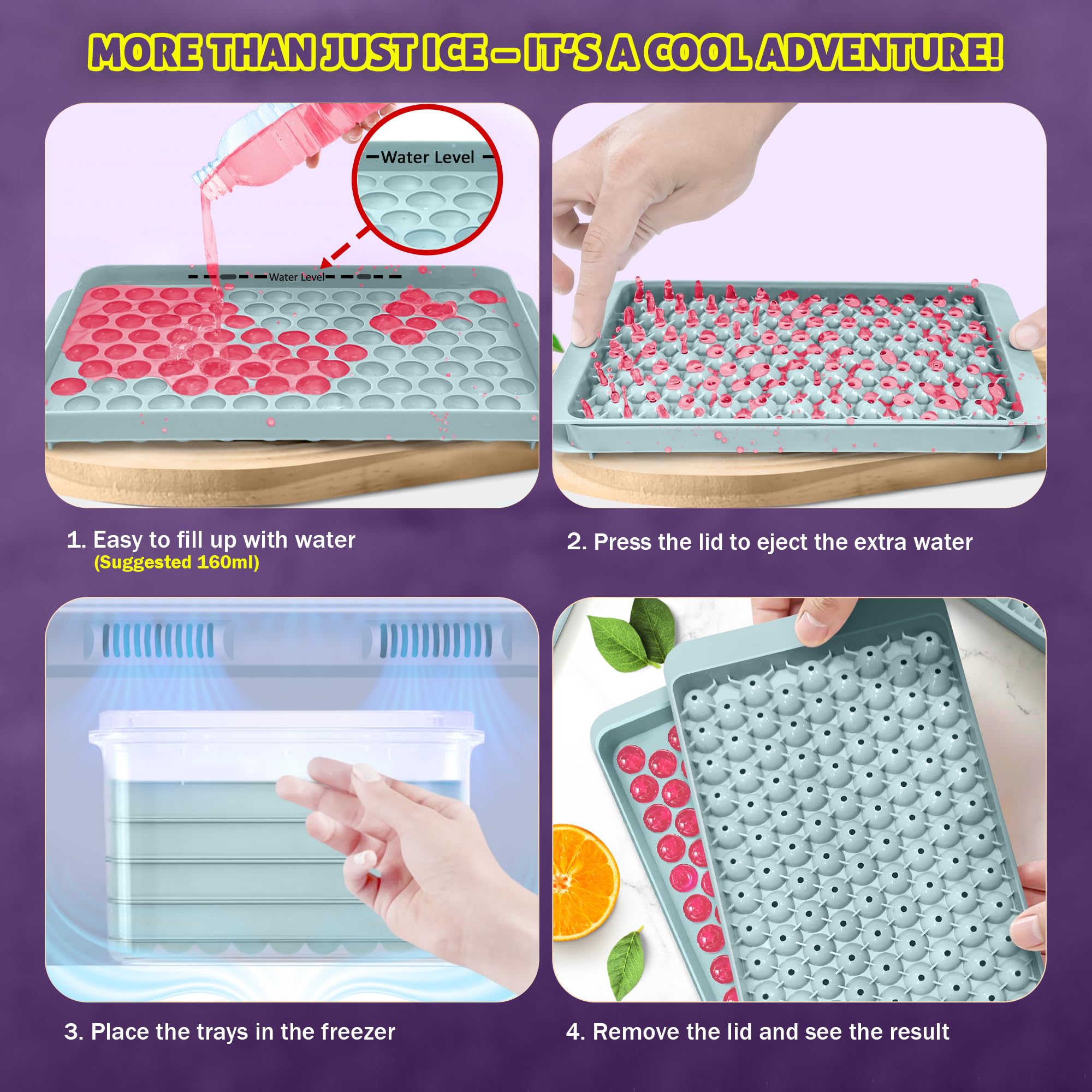 Cozy Kitchen Essentials ice cube scoop for quick, clean ice transfer