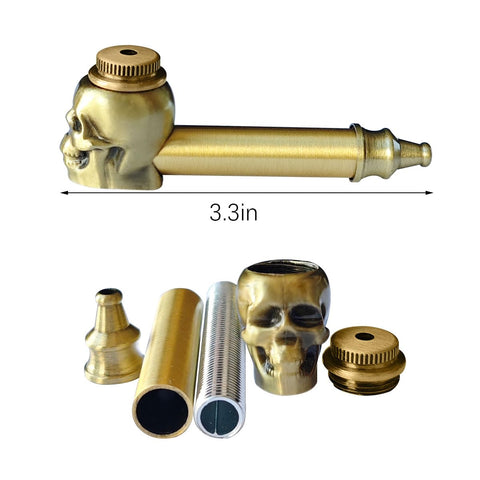 COZYESY Skull Set bowl and stem separate for easy cleaning