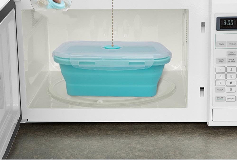 CozyKit 1200ml collapsible container—large capacity leftovers for gatherings.