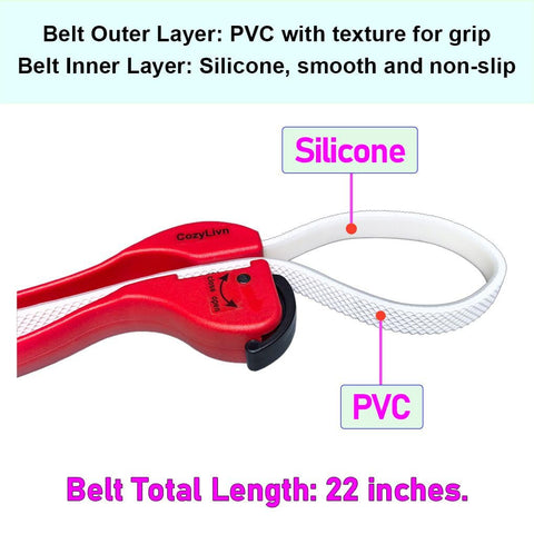 CozyLivn non-slip silicone grip prevents slips during jars opening.