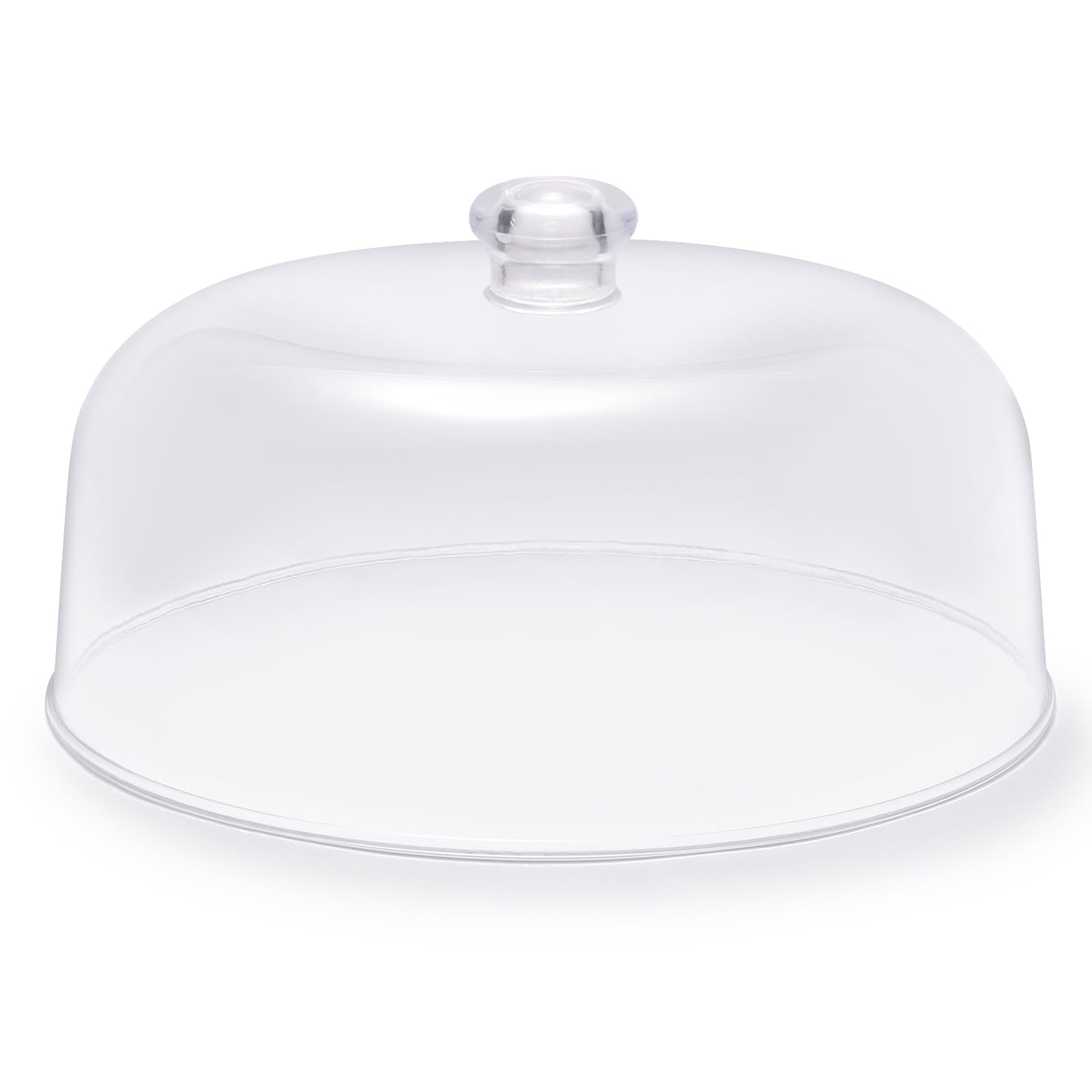 CozyState 11-inch cake dome with handle displaying the cake clearly and safely