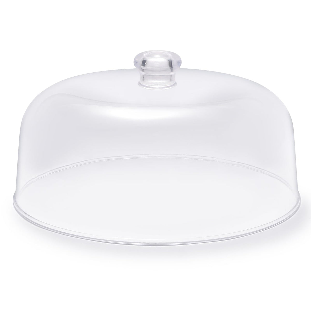 CozyState 11-inch cake dome with handle displaying the cake clearly and safely