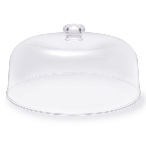 CozyState 11-inch cake dome with handle displaying the cake clearly and safely