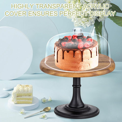 CozyState cake dome lid fits standard stands for versatile use