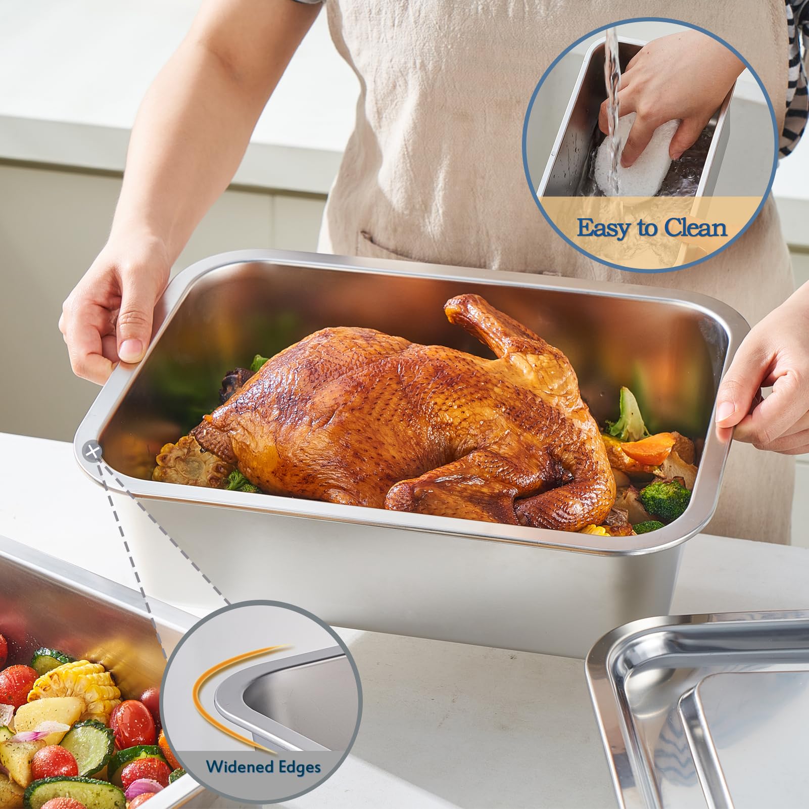 CozyState pan is oven safe, dishwasher safe, and freezer safe for all scenarios