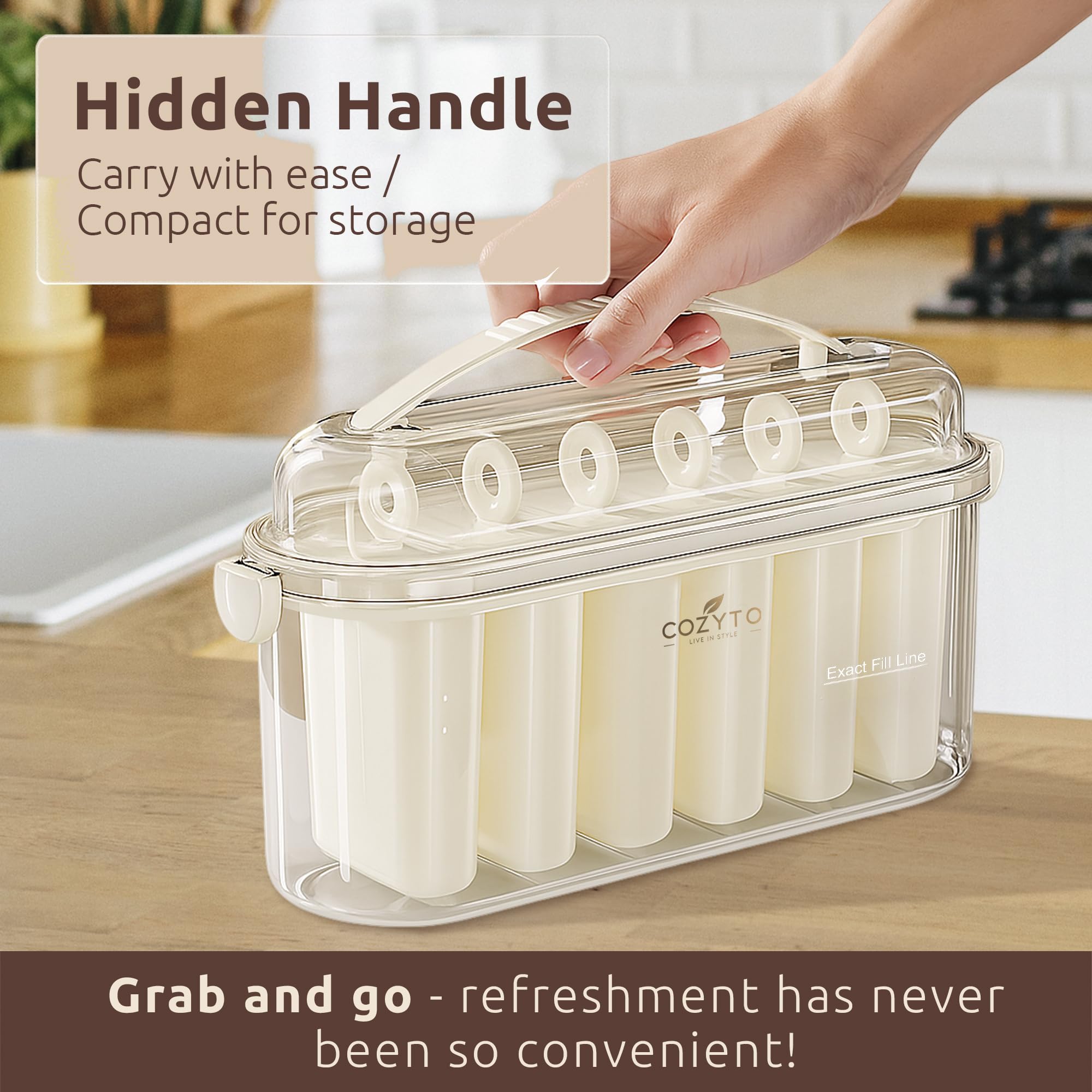 COZYTO Frozora AquaSix BPA-free materials for safe use.