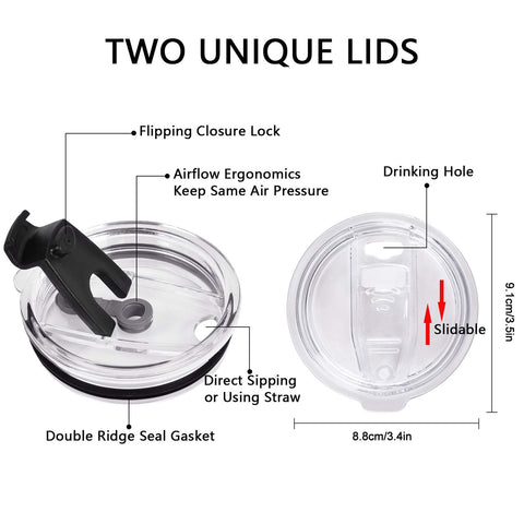Stainless steel insulated construction provides durability for daily use.
