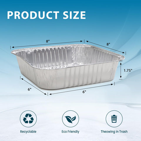 CQKEDMA reinforced-walls pans resist bending during heating and serving.
