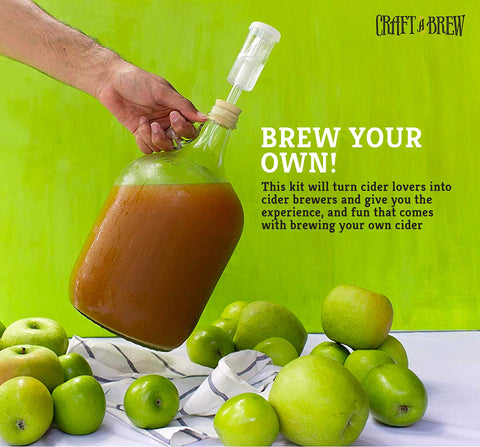 Craft A Brew hard cider kit guide and sanitizer support safe, confident brewing.
