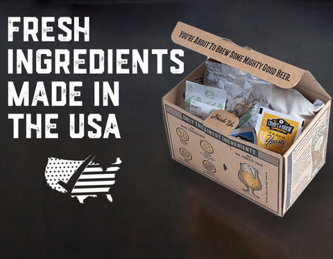 Craft A Brew Hefeweizen refill one-gallon batch for quick brewing.