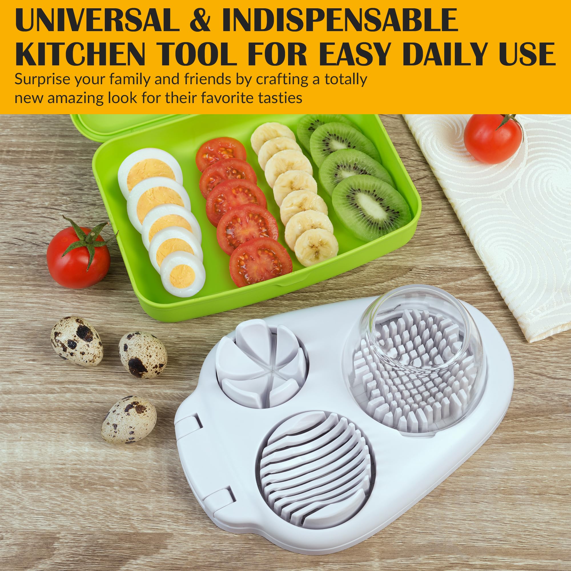 Egg slicer in wedge mode by CraftyCrocodile for decorative pieces