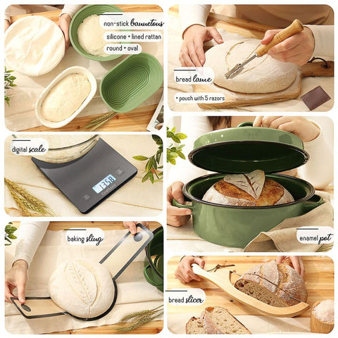 CraftZee digital scale provides precise measurements for dough hydration.