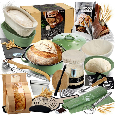 CraftZee enamel pot for even heat and consistent sourdough baking.