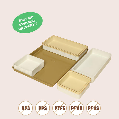 Cravings CT-BBS9 large silicone tray for versatile baking