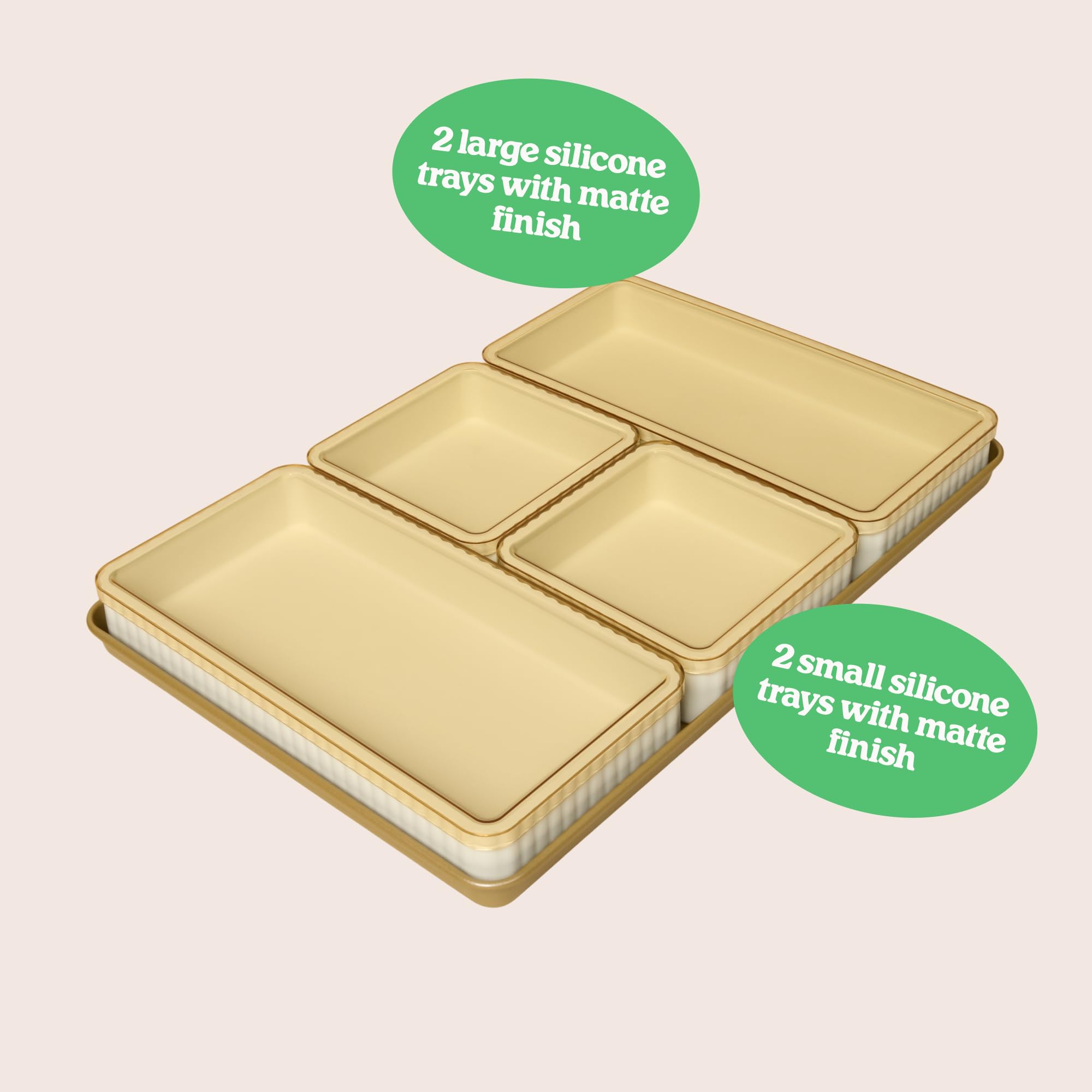 Cravings CT-BBS9 small silicone tray perfect for snacks