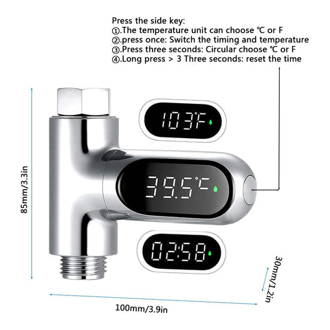 Crayfomo 360° rotating screen for easy viewing from any angle