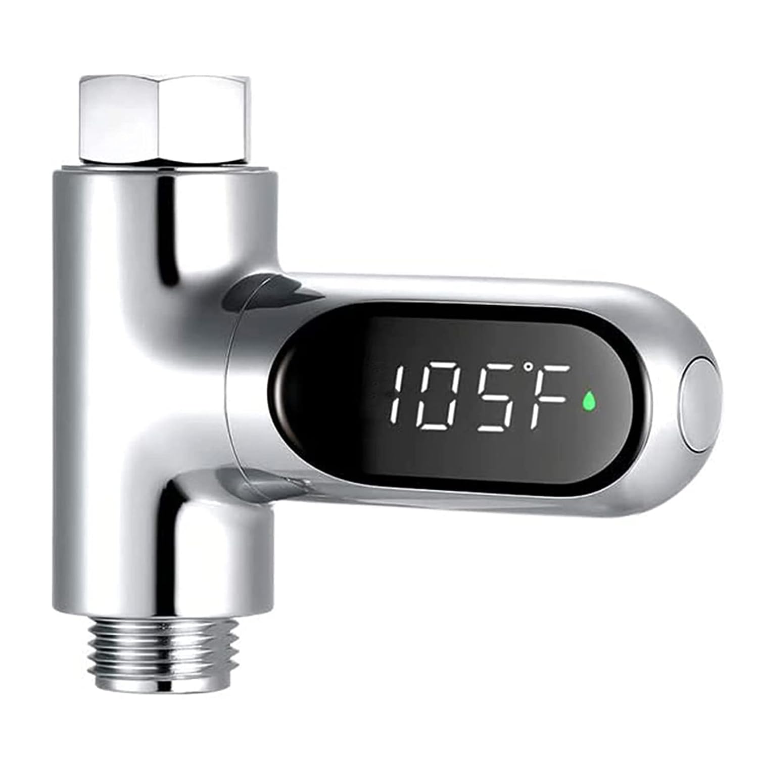 Crayfomo baby shower thermometer with LED display showing bath temperature for safe bathing