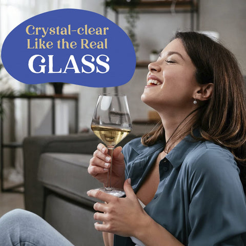 crayline gift-ready wine glasses box, perfect for holidays and celebrations.