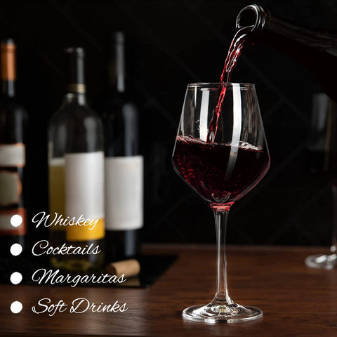 Crayline gift-ready wine glasses set suitable for holidays