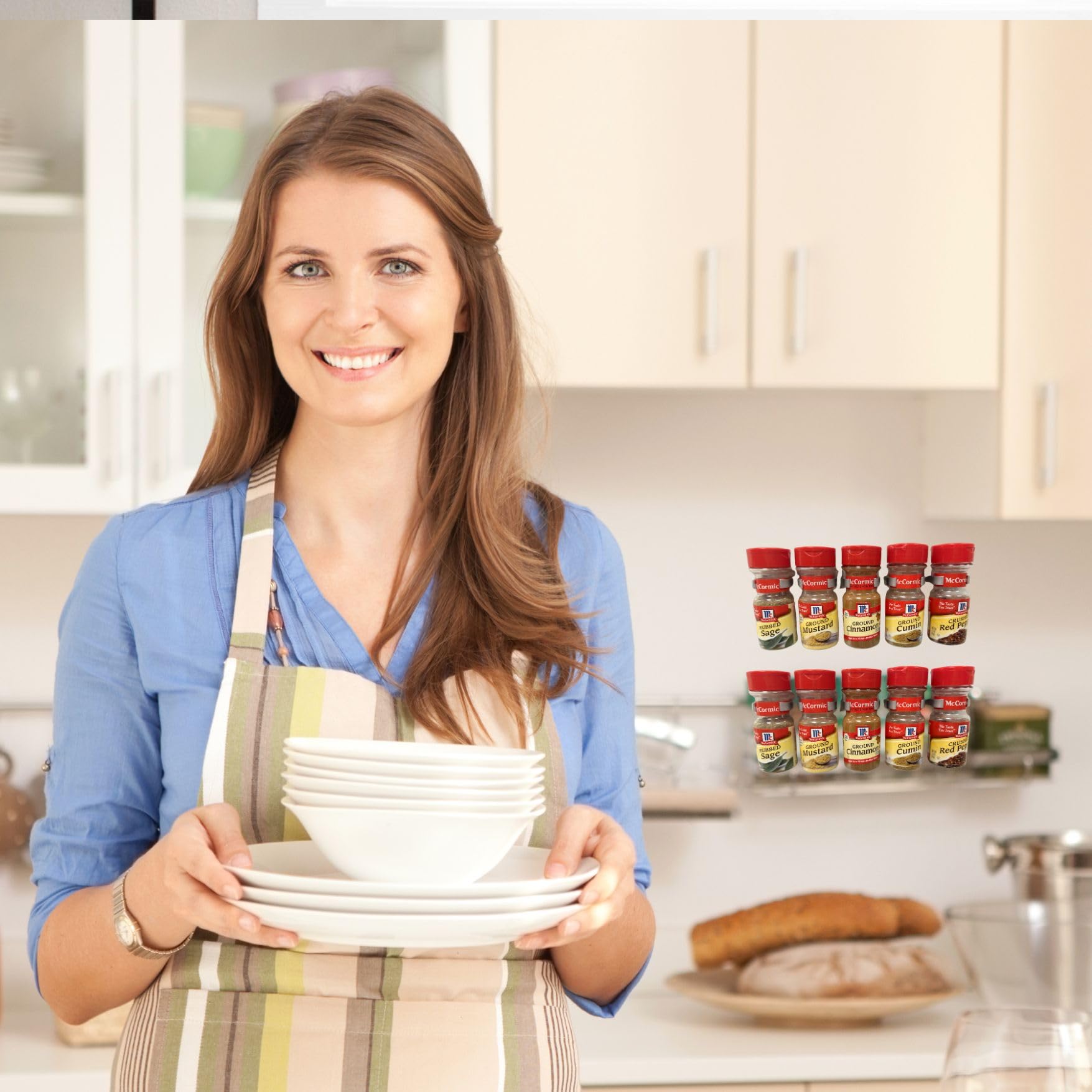 Crazy Chef ultra narrow fit adapts to compact kitchen nooks