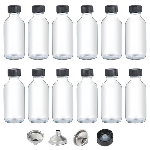 Crazystorey 2oz bottle with lid, ideal for travel and leak protection.