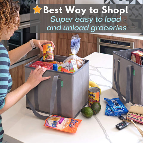 Creative Green Life tote bags with reinforced bottom stay sturdy under heavy loads.