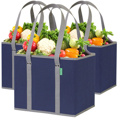 Creative Green Life reusable bag with box stand for easy loading