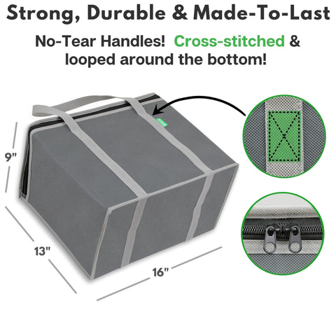 Creative Green Life XL insulated bag offers large capacity for groceries.