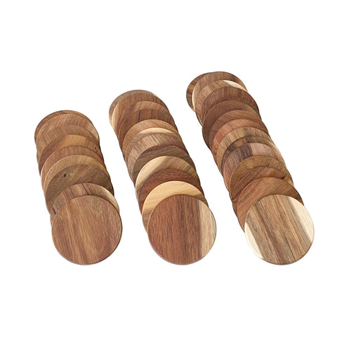 Cregugua natural coating on coasters guards against stains