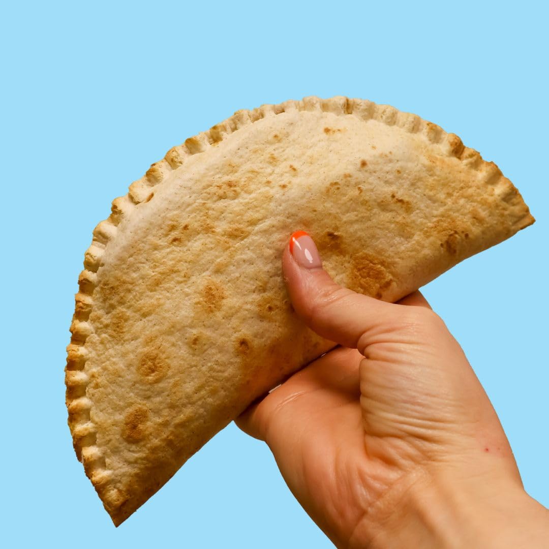 CRIMPiT with fillings inserted, ready to fold and crimp