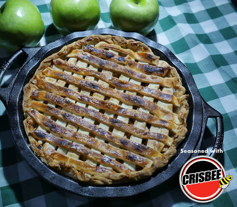 Crisbee Stik cast iron ready shot emphasizes ready-to-use oil and wax conditioning