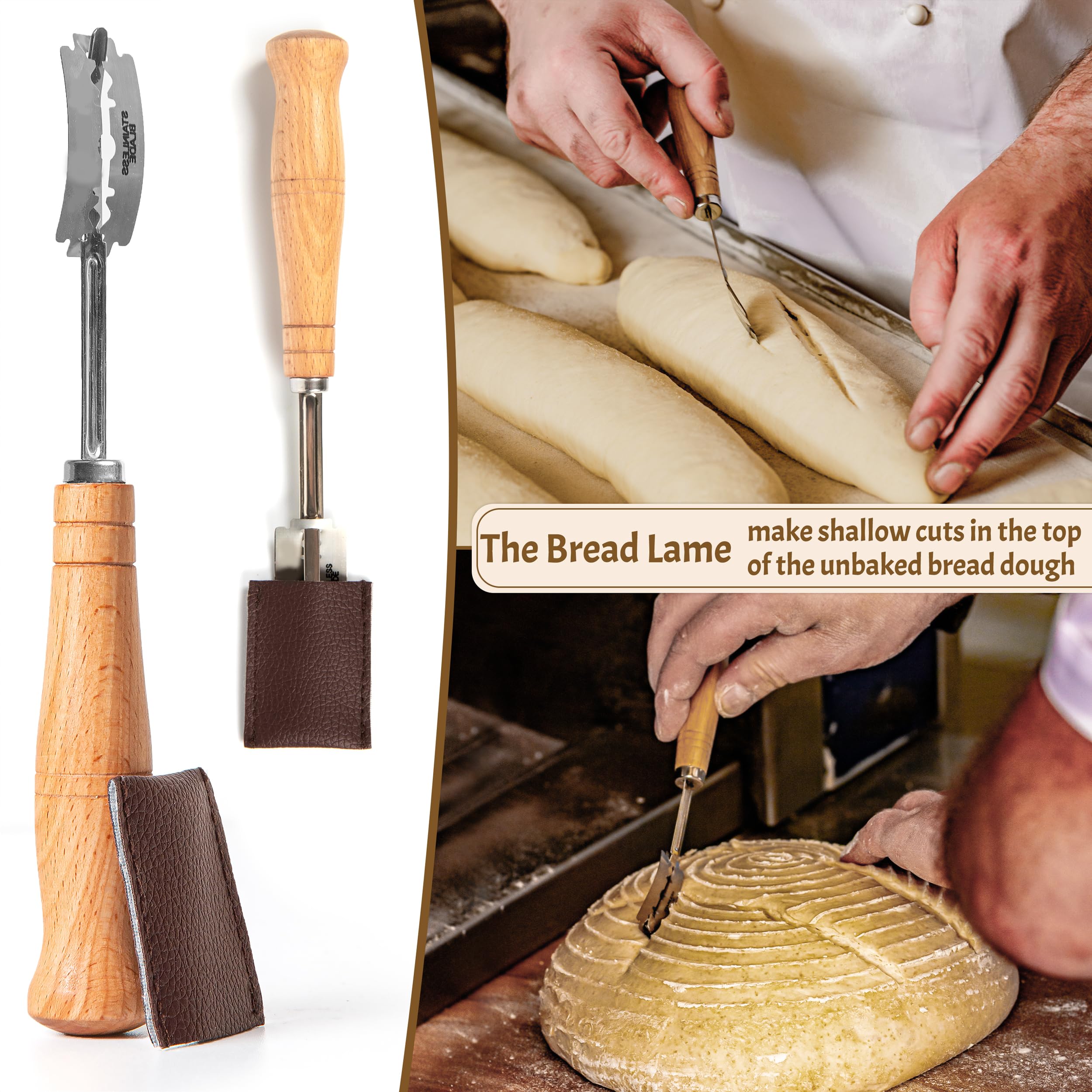 CRISS ELITE Danish whisk blends starter smoothly for even fermentation.