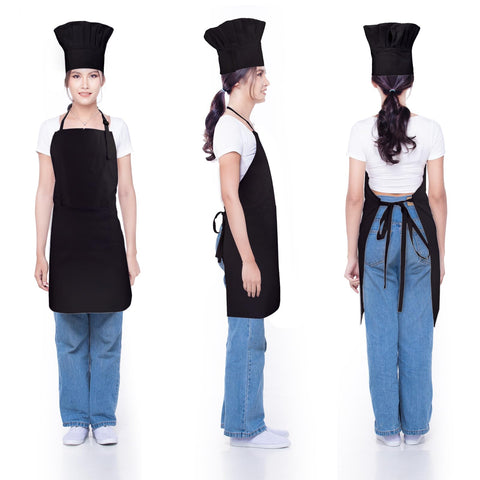 CRJHNS chef hat adjustable hook-and-loop for comfortable sizing