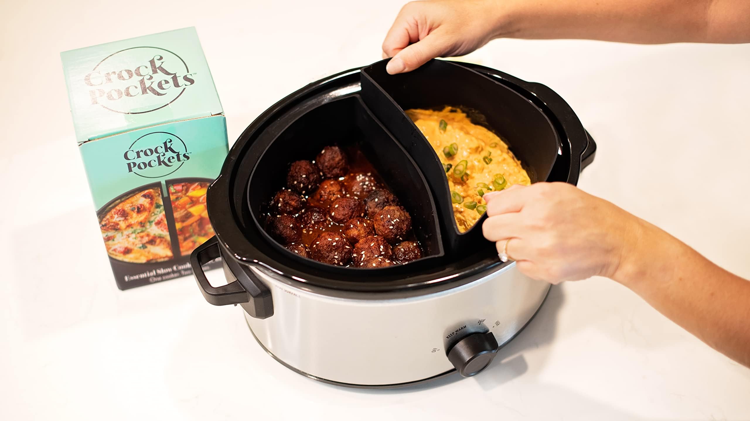 CrockPockets BPA-free silicone liner is safe for daily use