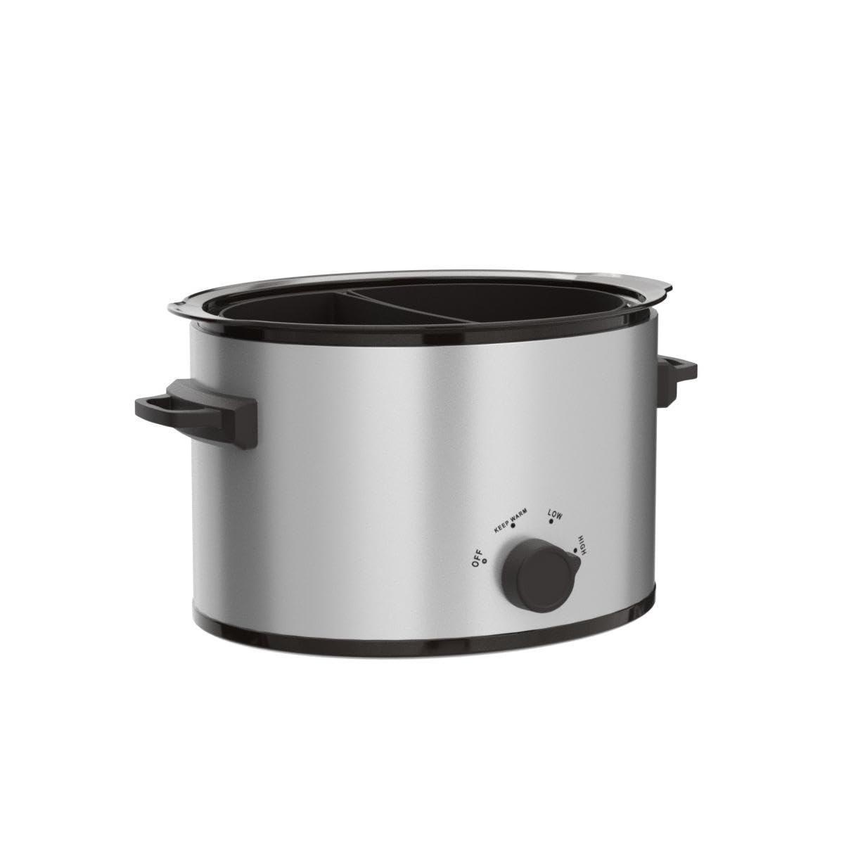 CrockPockets BPA-free silicone divider is dishwasher safe for simple cleanup.