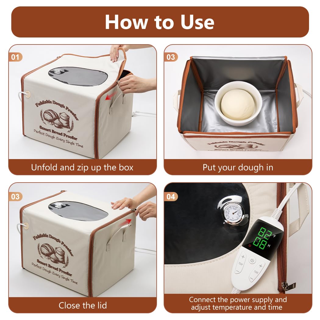 CrsaSwivo bread proofing box five-layer insulation maintains stable temperatures.
