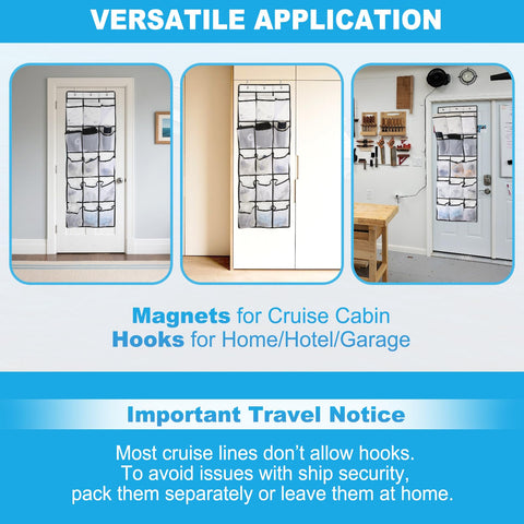 CruiSeaU flexible placement lets you reposition the organizer as needed.